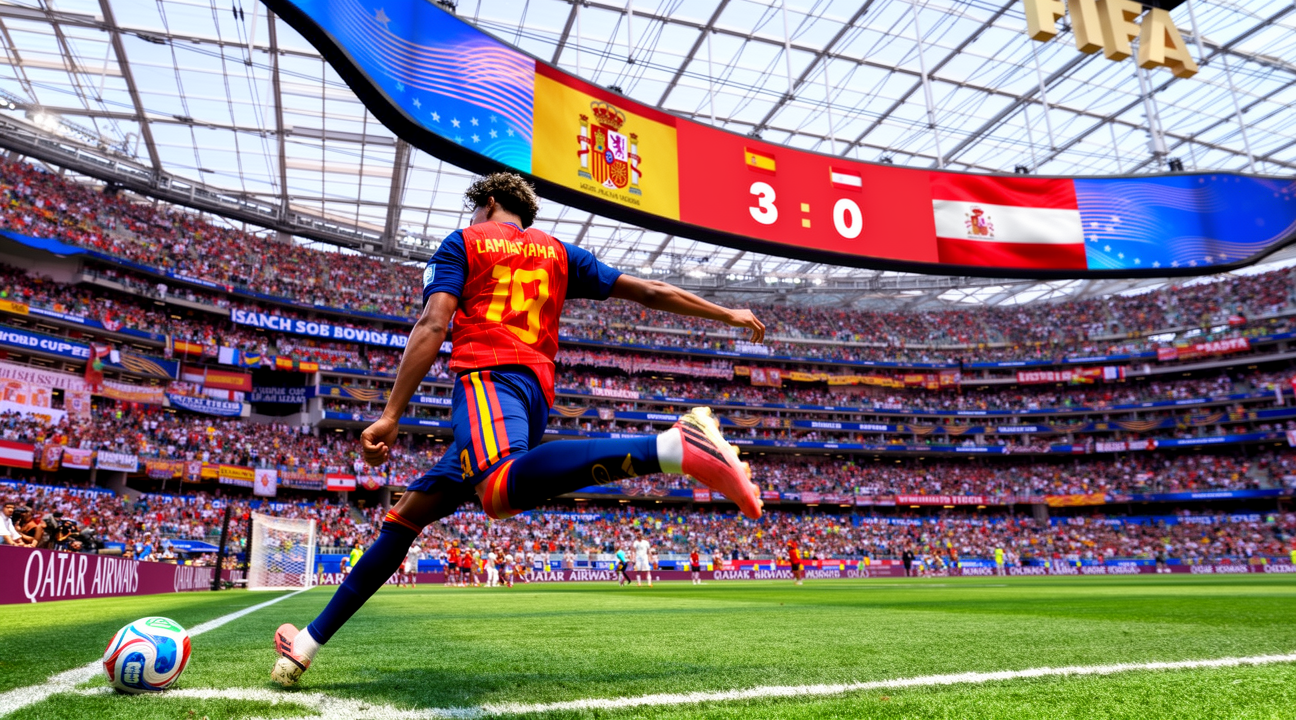 火狐体育 - 西班牙3-0完胜奥地利！18岁小将拉米内·亚马尔：世界杯现在才开始 - 火狐体育